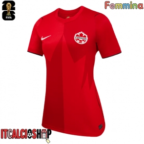 Canada Prima Maglia Femmina Mondiali 2026 Manica Corta
